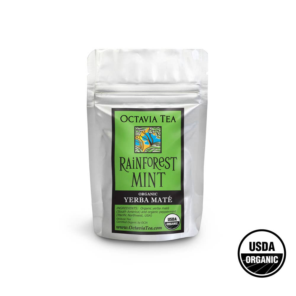 Octavia Tea - Vente Thé en vrac - Rainforest Mint - Thé biologique en vrac0