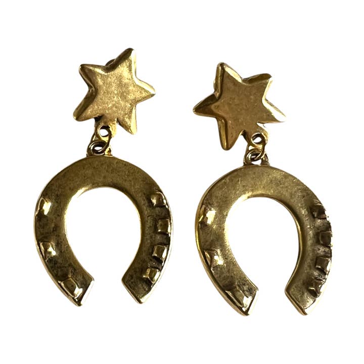 Lucky Horseshoe Earrings for wholesale by sccollection