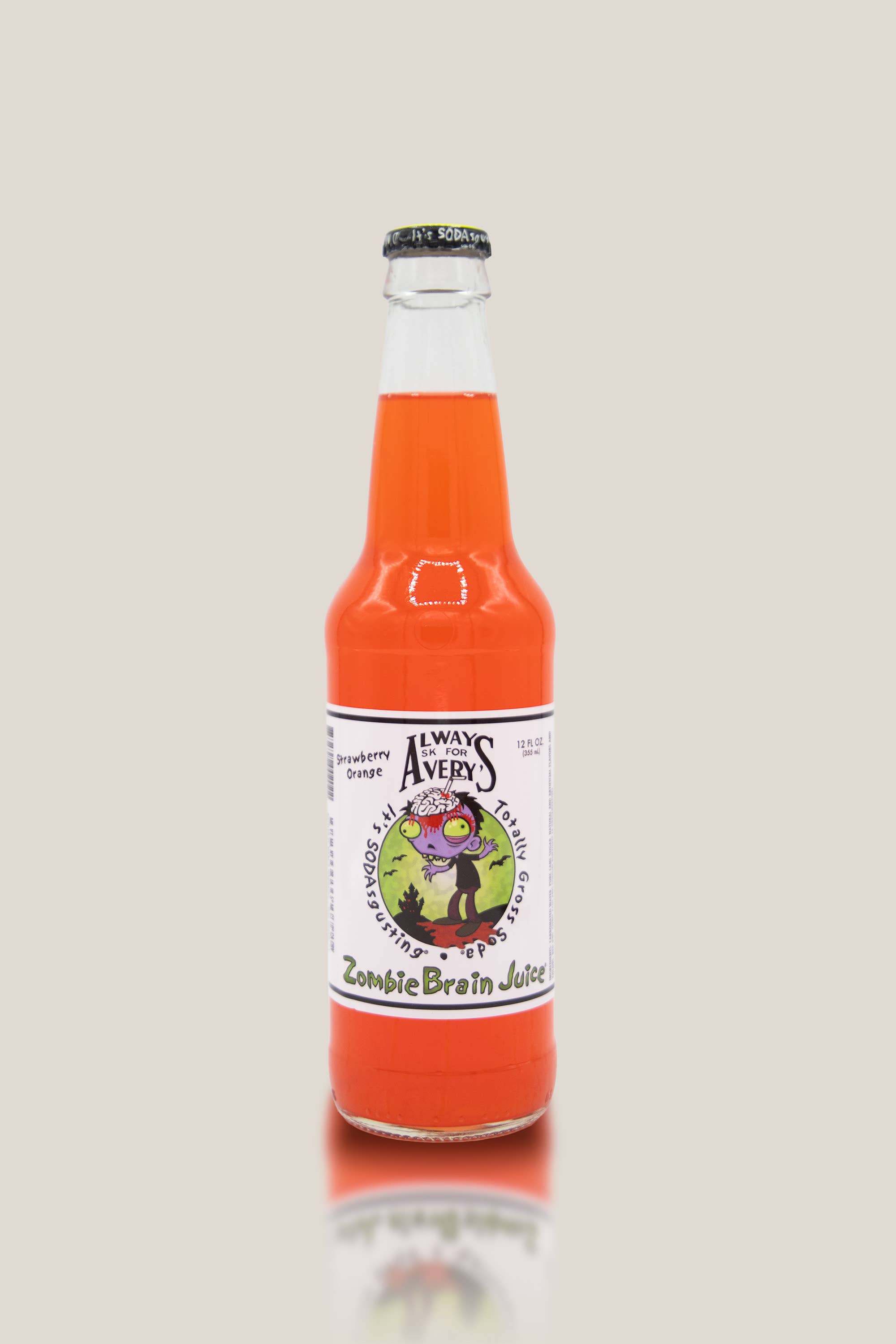 Avery's Beverages - Wholesale Soda/Carbonated Drink - Zombie Brain Juice