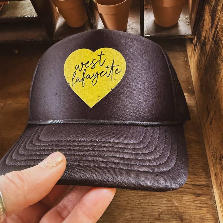 Left Grain - Wholesale Baseball Cap - Unisex - Love West Lafayette Foam Hat