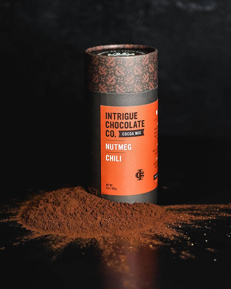 Intrigue Chocolate Co. - Wholesale Hot Cocoa Mix/Kit - Nutmeg & Chili Hot Cocoa Mix1
