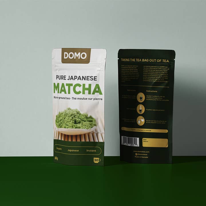 DOMO Pure Japanese Matcha (60g) for wholesale by Domo Tea