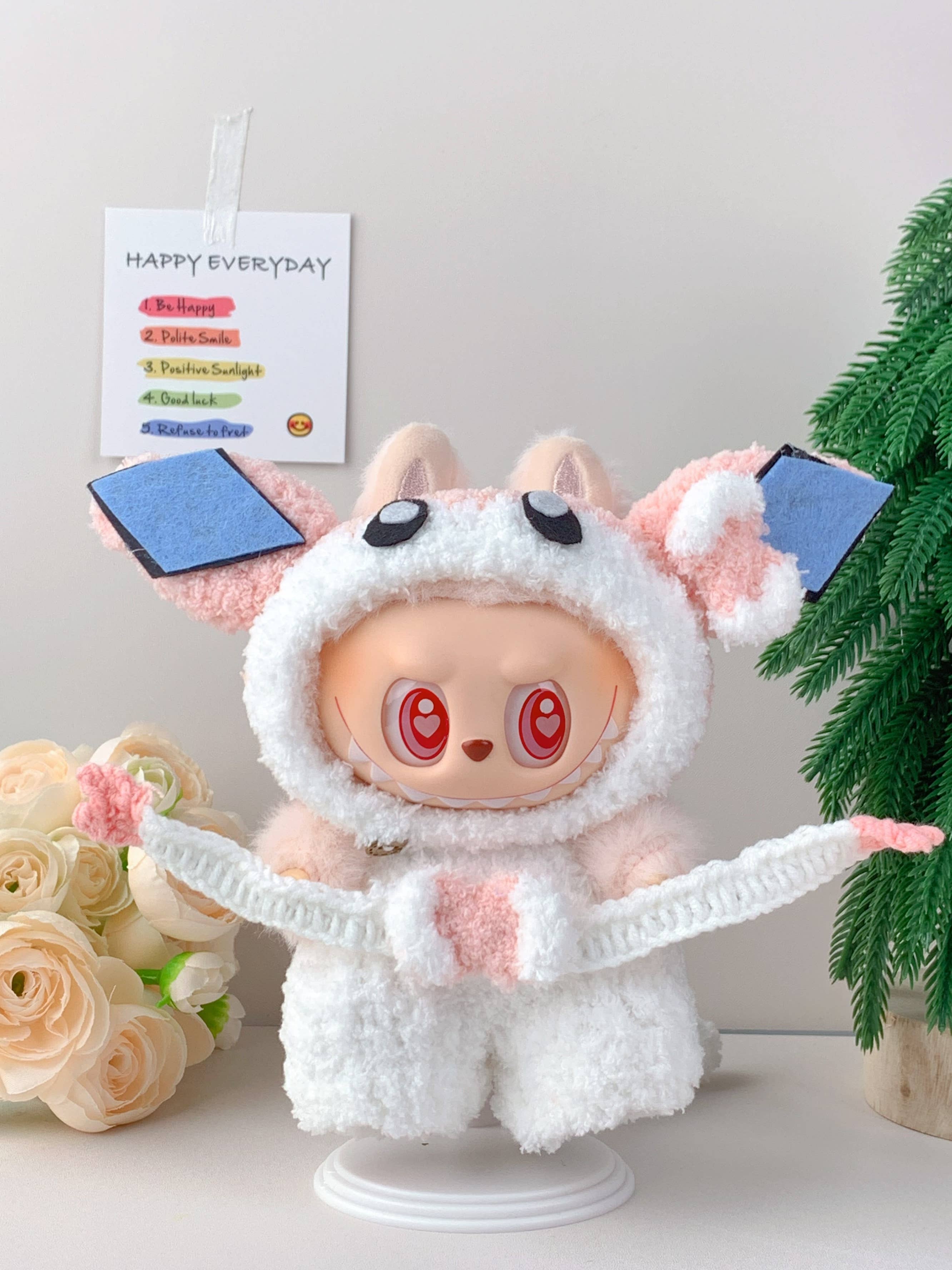 Lilyrosy（Duty free) - Wholesale Stuffed/Plush Toy - Kids & Baby - Handmade Crochet Outfit for 17cm doll – Pokémon Eevee Series12