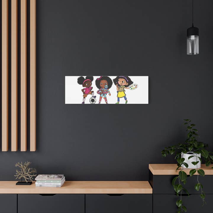 Ikuzi Dolls - Wholesale Art Print - Kids & Baby - Kids' Canvas Wall Art - Playful Characters for Creative Spaces104