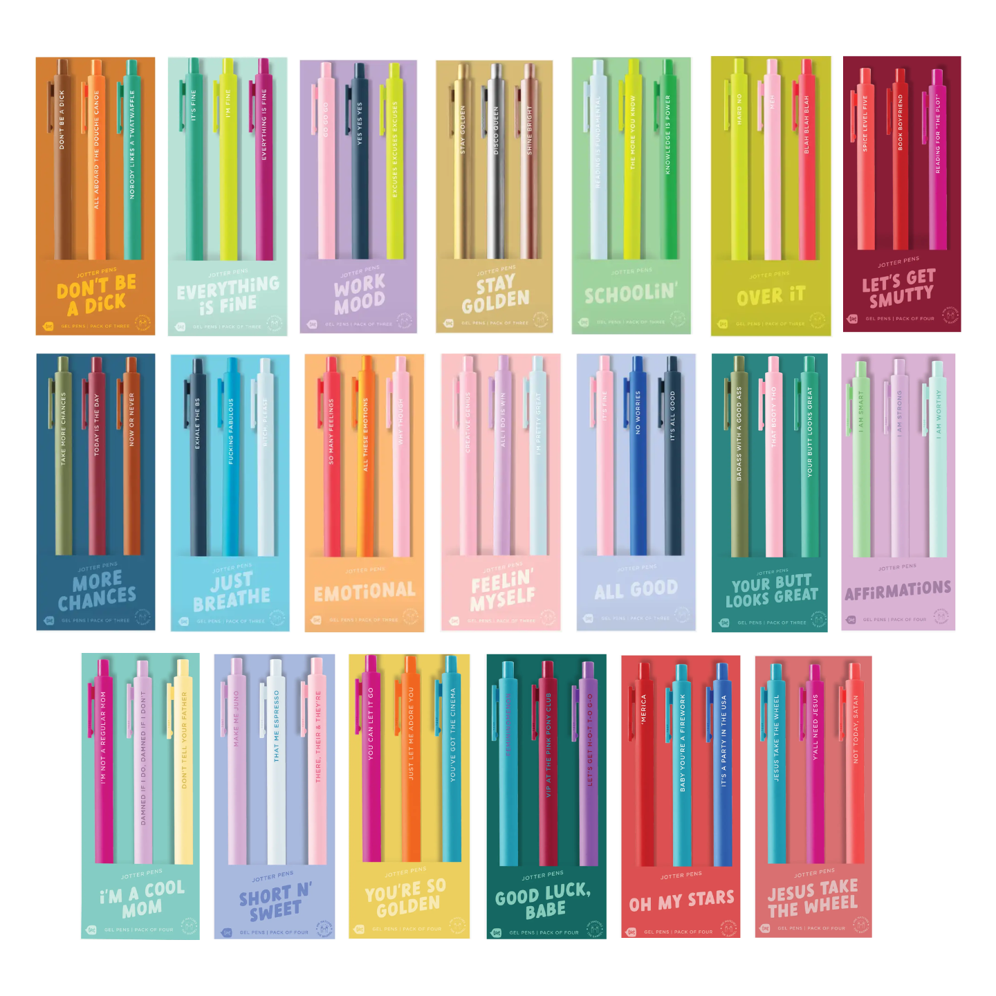 Talking Out of Turn - Wholesale Pen - Jotter Sets - 3 pack (TOPSELLER!!)22