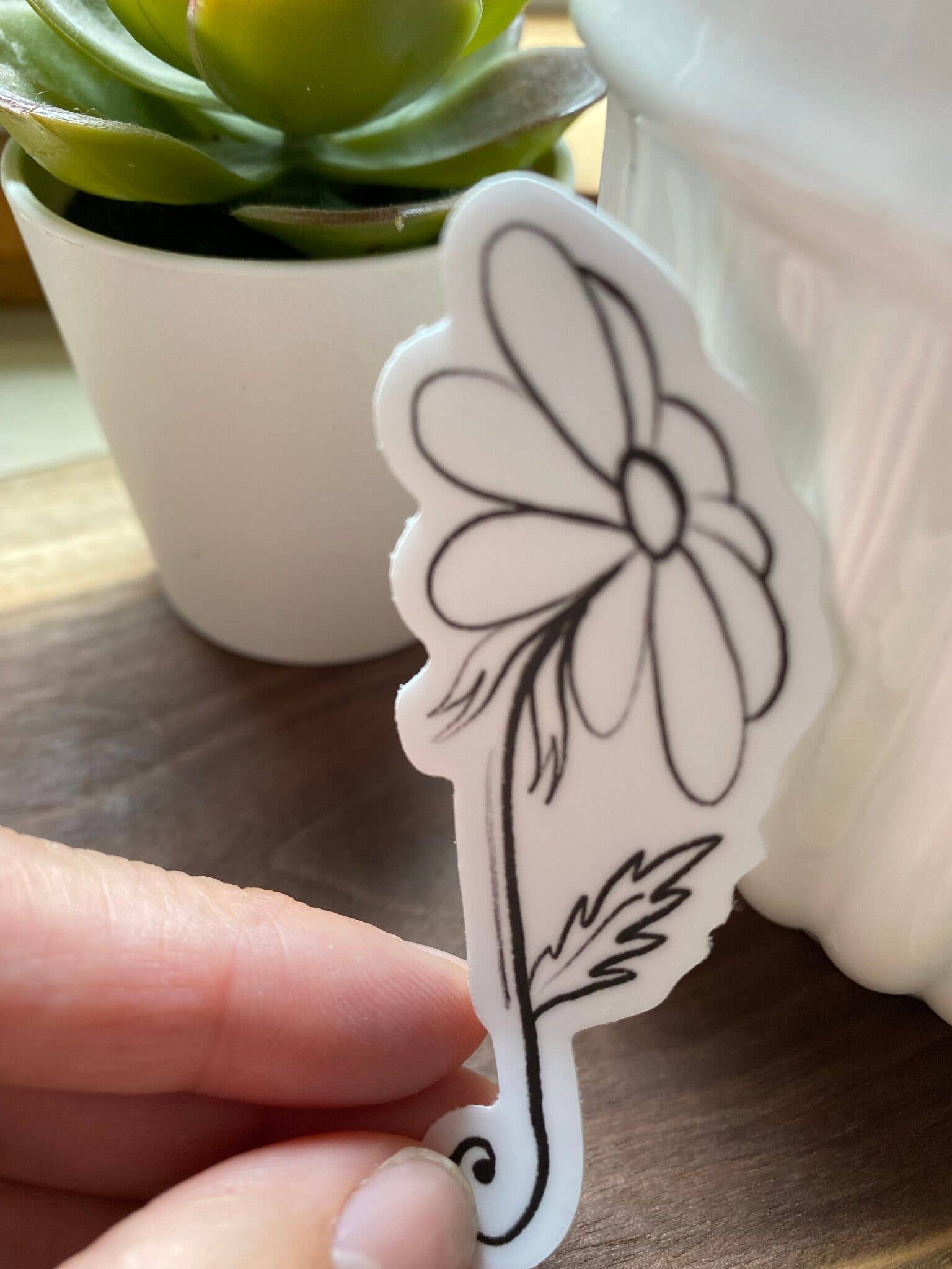 Beth Ann Erickson Designs - Wholesale Sticker - Daisy Stickers Water Bottle, Daisy Stickers2