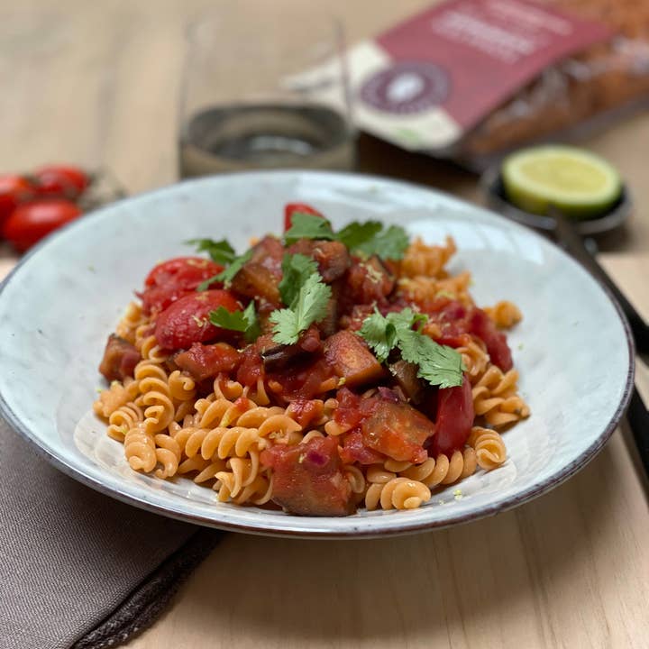 Pastakultur - Wholesale Pasta - Organic Tomato Chickpea Pasta, 250 g1