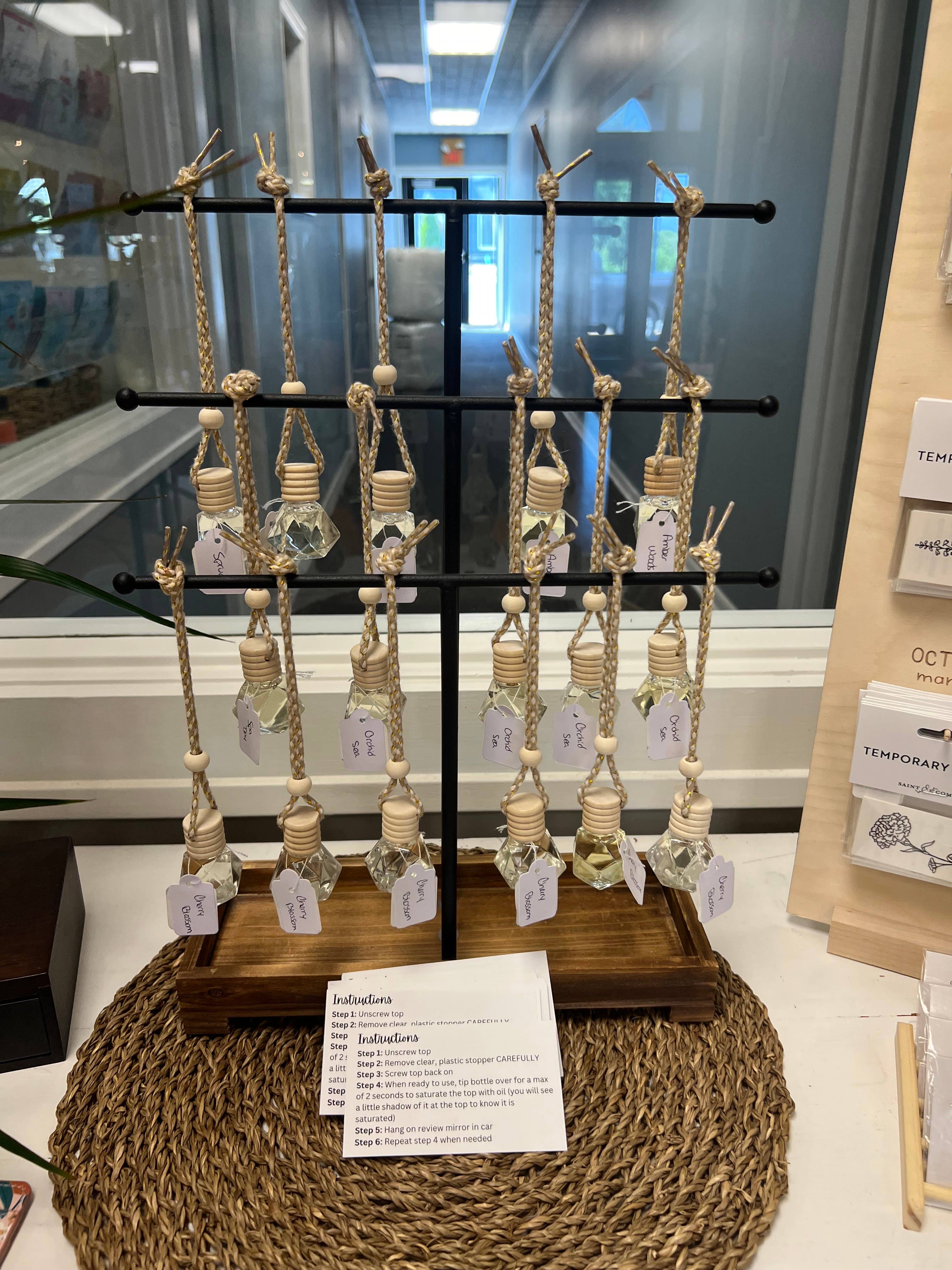 Prenti - Luxury, Non-Toxic Home Fragrance - Wholesale Car Freshener - Unisex - Diamond Shape Hanging Car Diffuser - Variety of Scents8