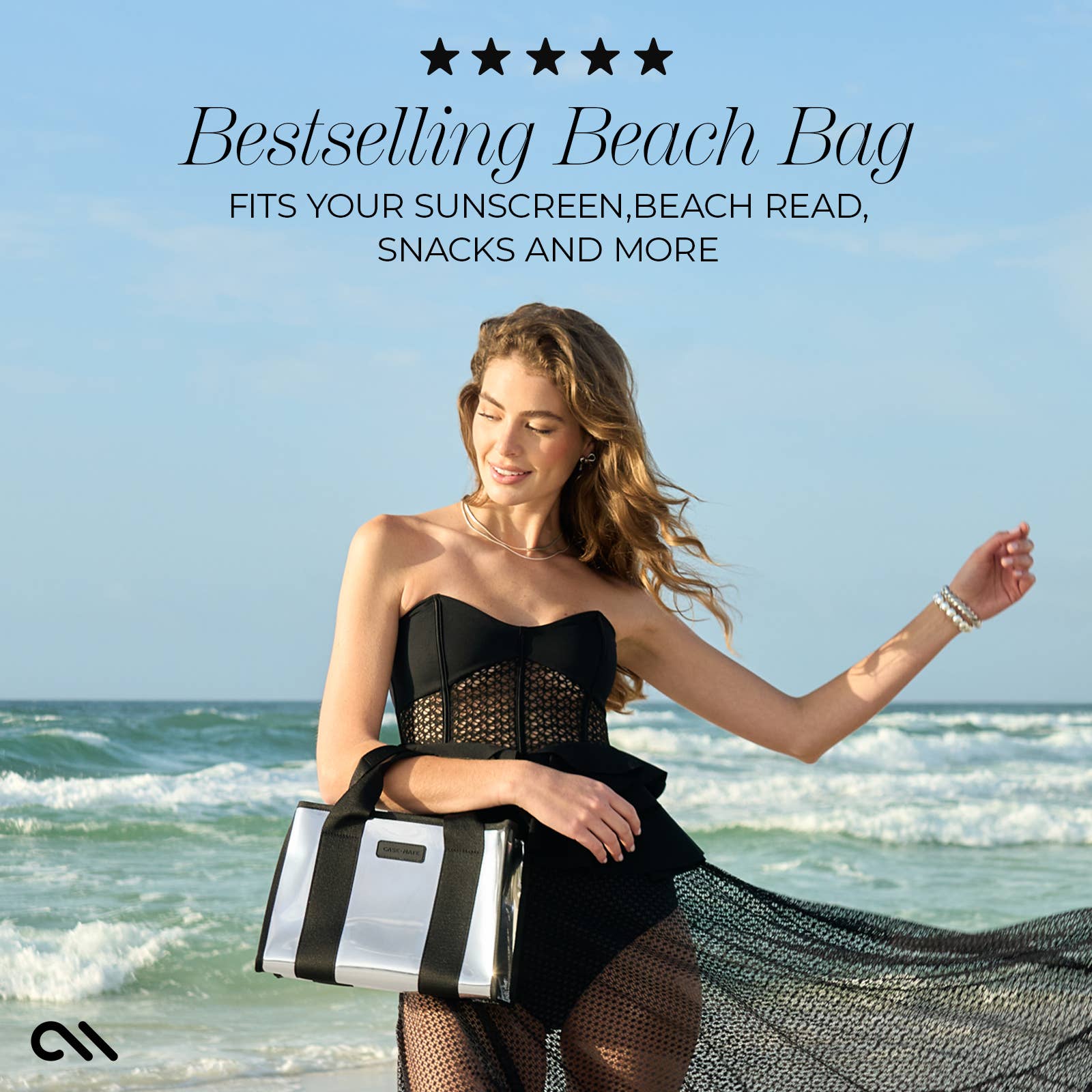 Case-Mate - Wholesale Tote Bag - Women's - Case-Mate Silver Chrome Mini Zip Tote Bag6