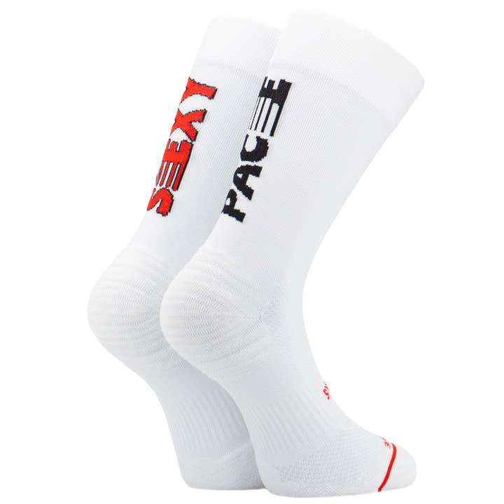 SEXY PACE WHITE - RUNNING SOCK for wholesale by SPORCKS