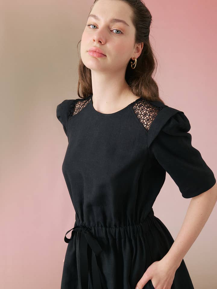 Jurk van gebreide stof voor wholesale door Roman