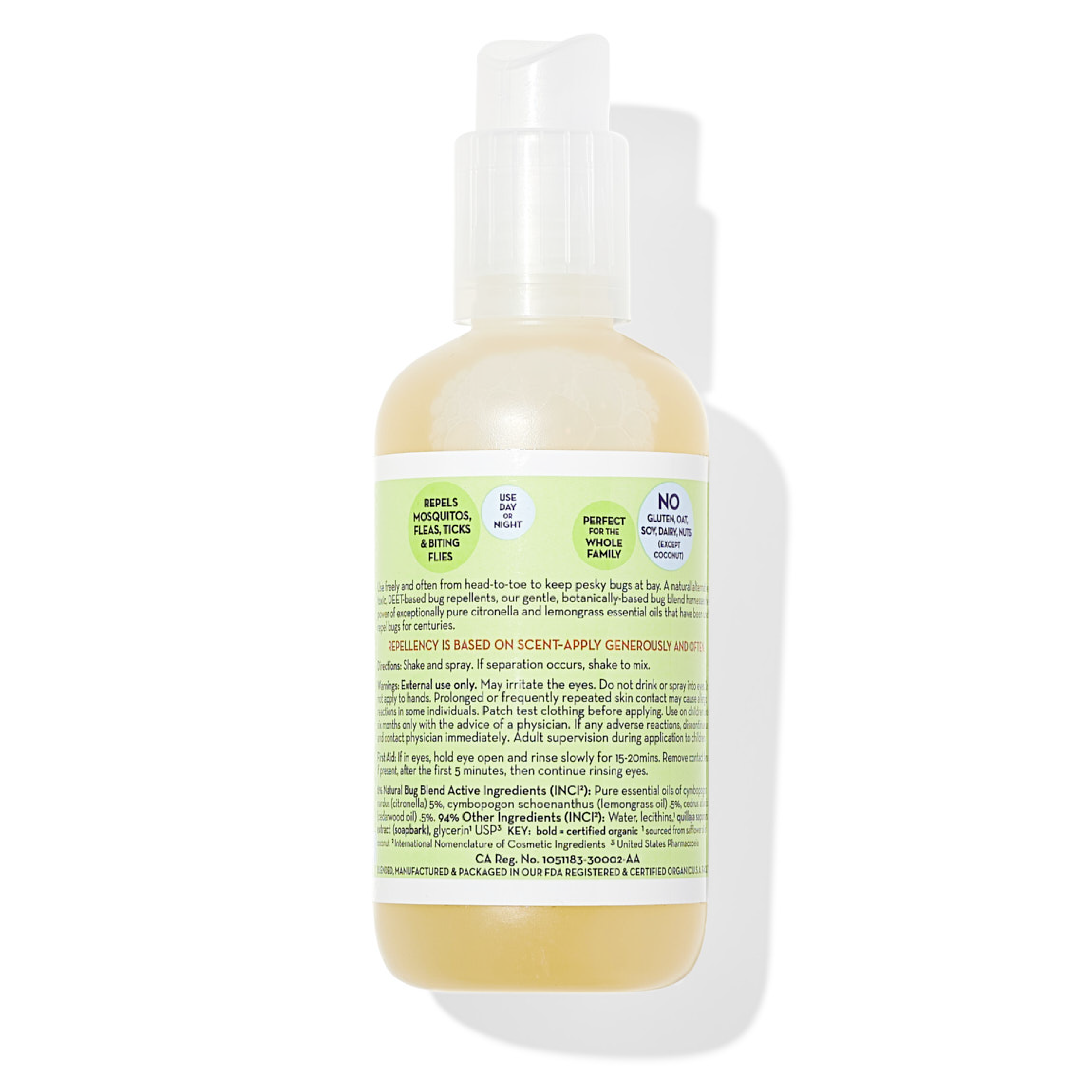 California Baby – Repelente de insetos por atacado – Spray Repelente de Erros Natural Blend™2