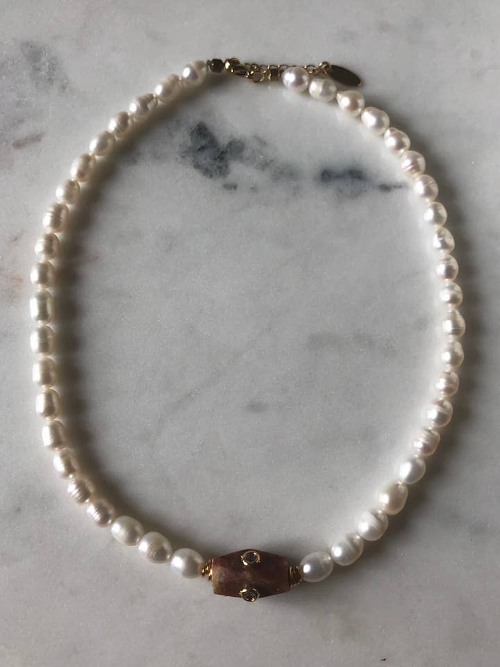 MAESSA PERLE Halskette für den Großhandel von Shaker Jewels