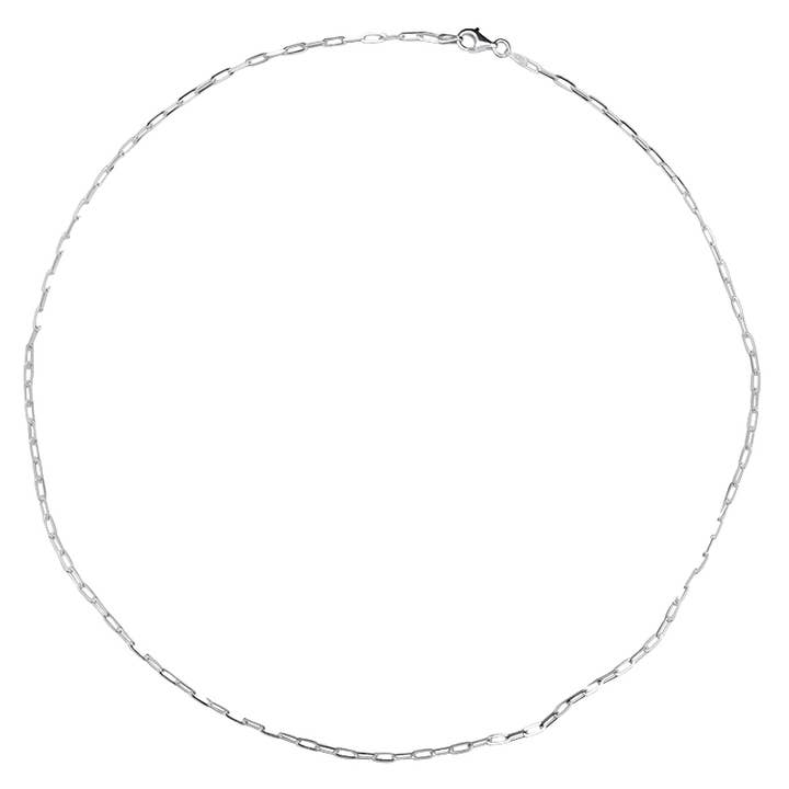 Amberman - Wholesale Link & Chain Necklace - Italian Sterling Silver Chain 20'' 3