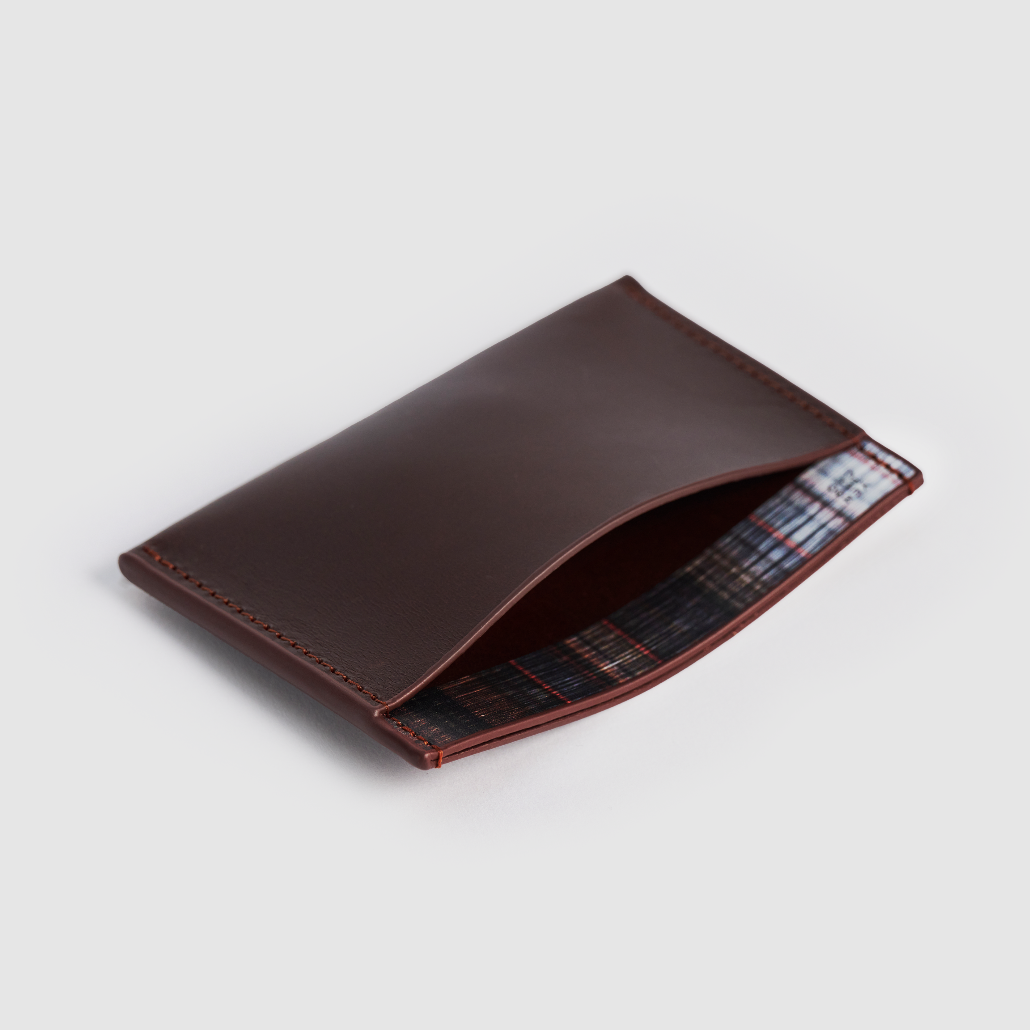 YEN TING CHO - Wholesale Pasjeshouder - Uniseks - WATERFALL PLOOI LEREN KAARTHOUDER1