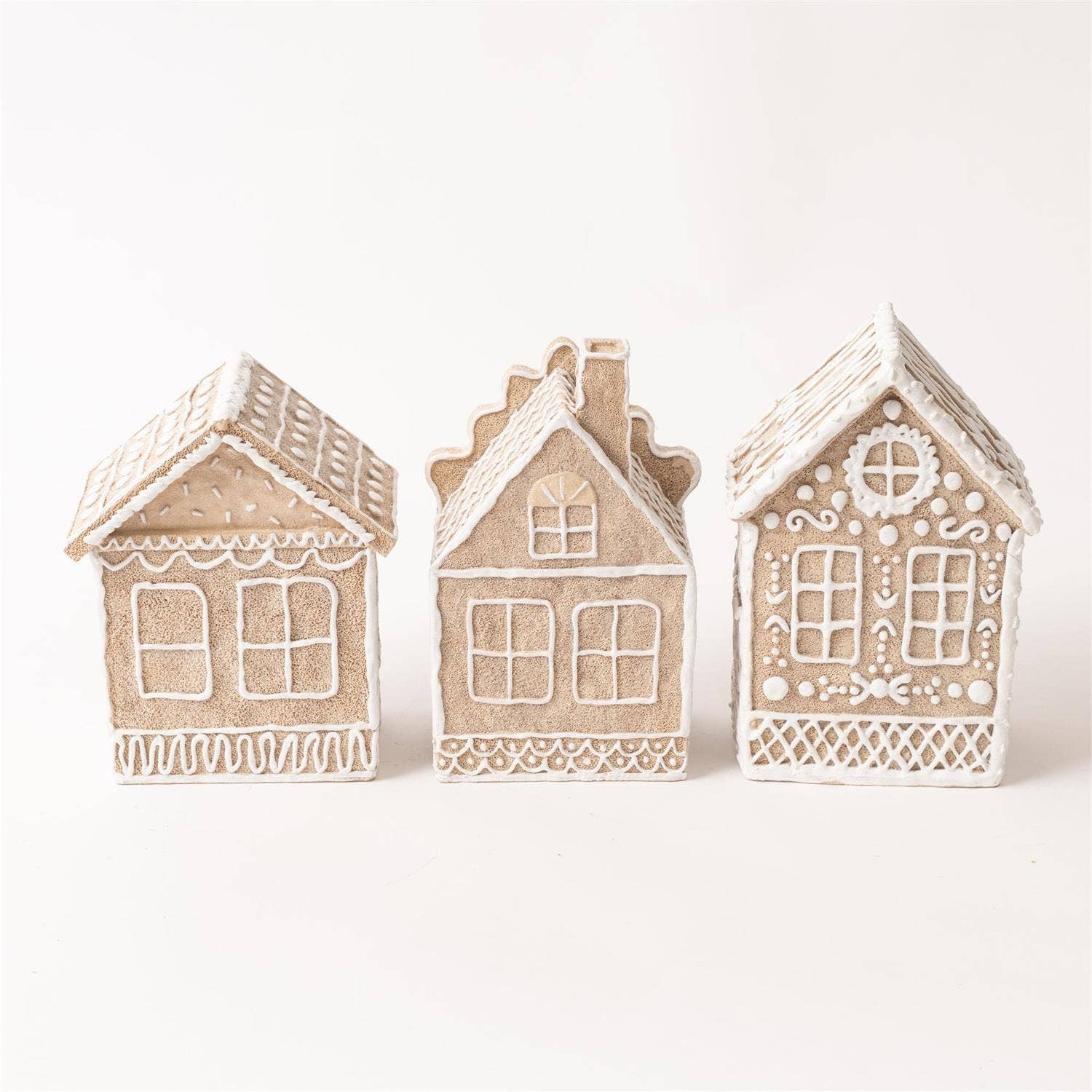 Audrey's Home & Gift – Engroshandel Julepynt – Julepeberkagehuse (3 stilarter) (Pk/06 Ast)2