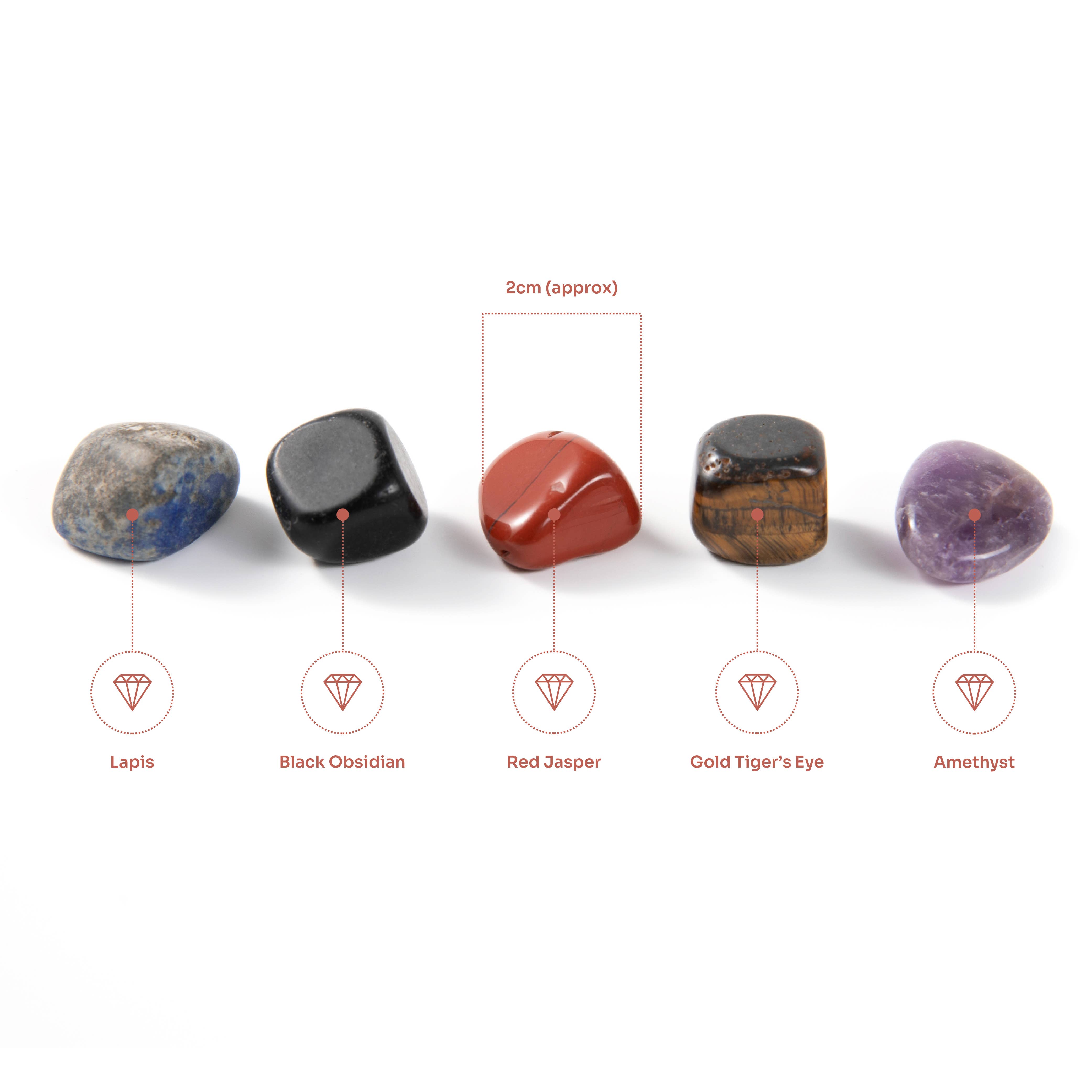 Myga - Wholesale Spiritual Stone/Crystal - Myga Wellbeing Crystal Collection - Display 24 Units21