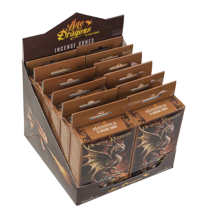 Desert Dragon Incense Cones for wholesale by Pacific Trading