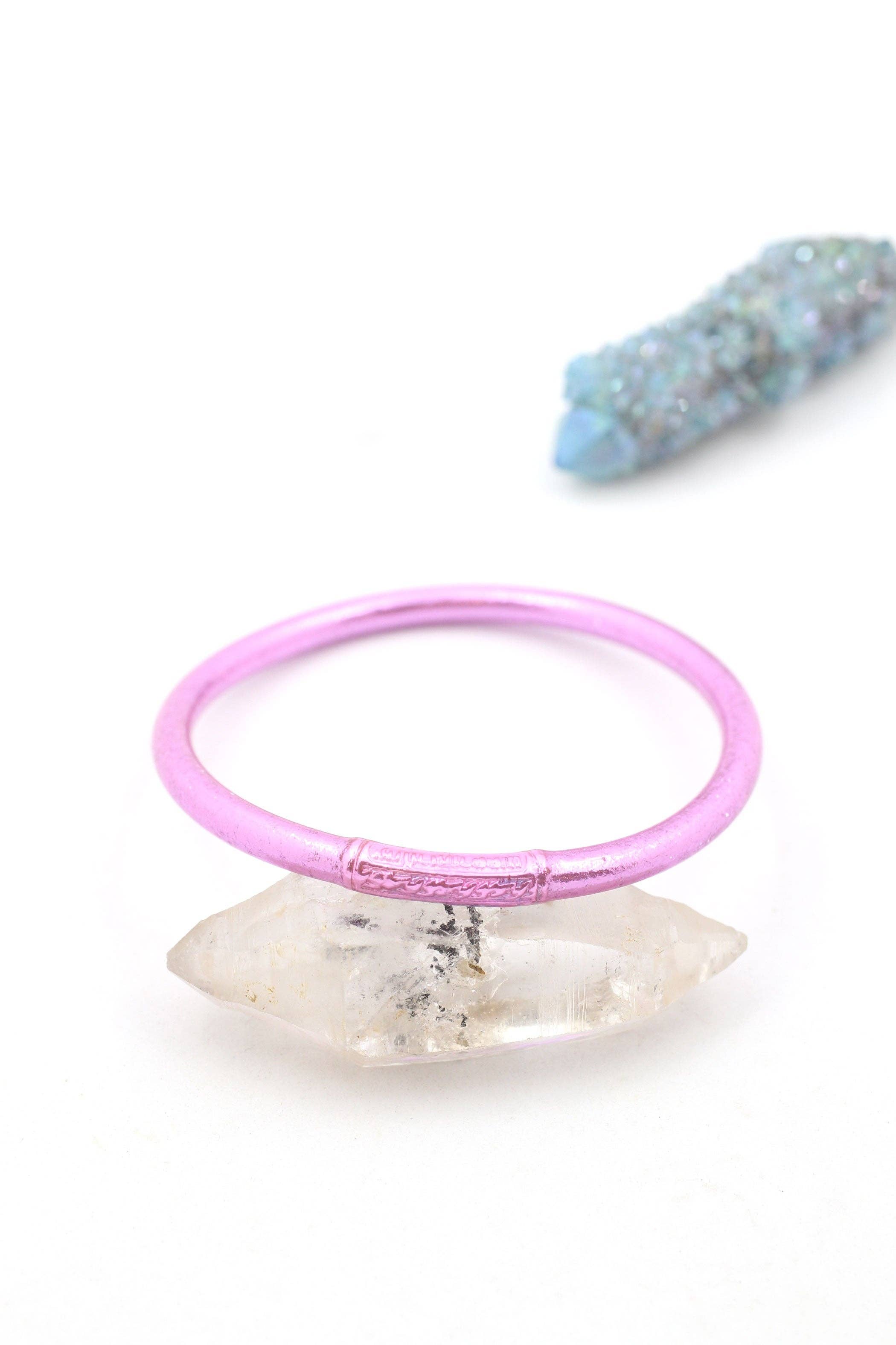 Woman Shops World - Wholesale Bangle Bracelet - Single Rainbow Thai Buddhist Temple Bracelet, Mantra Bangle43