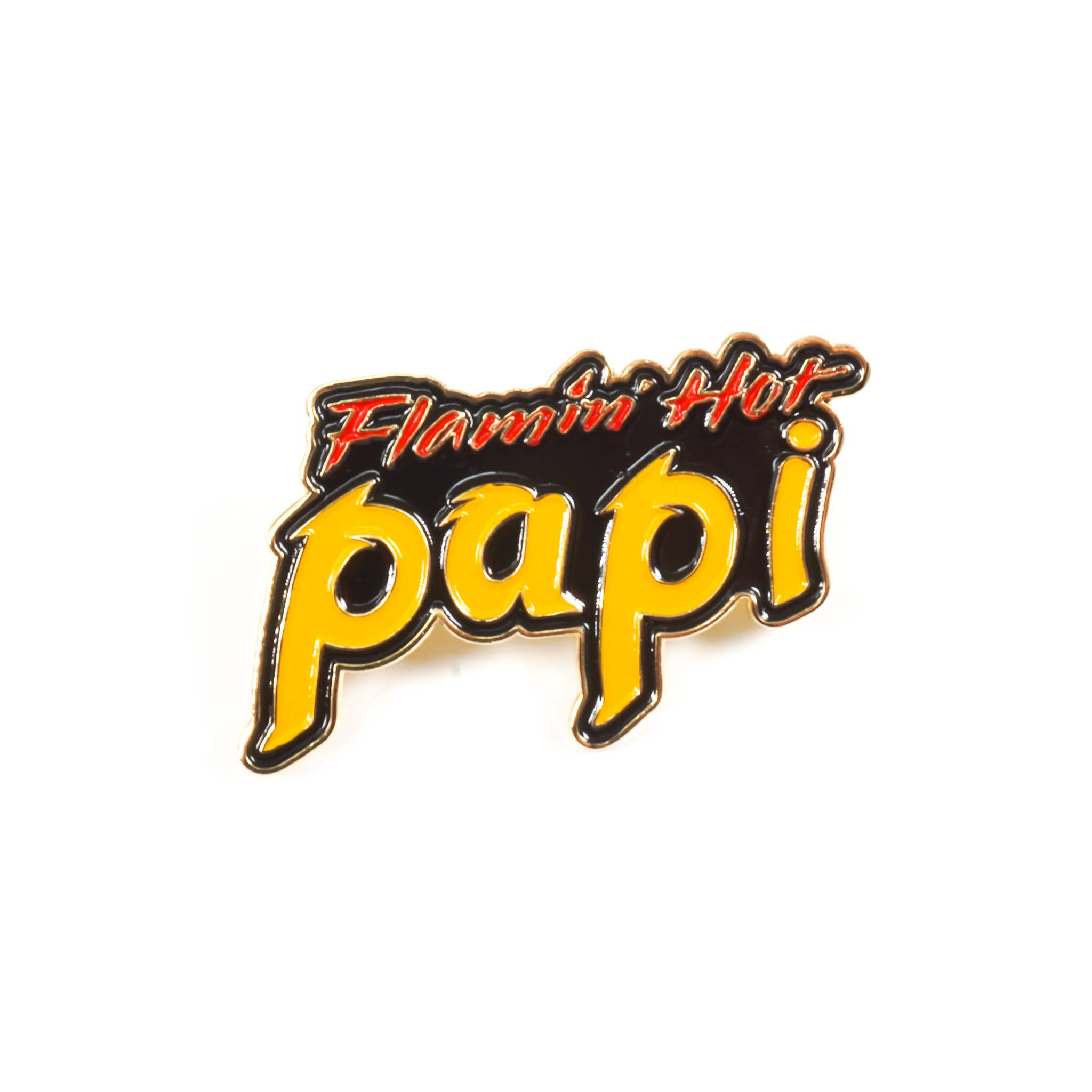 PARTIMEWORKS - Wholesale Lapel Pin/Button - Flamin Hot Papi Pin0