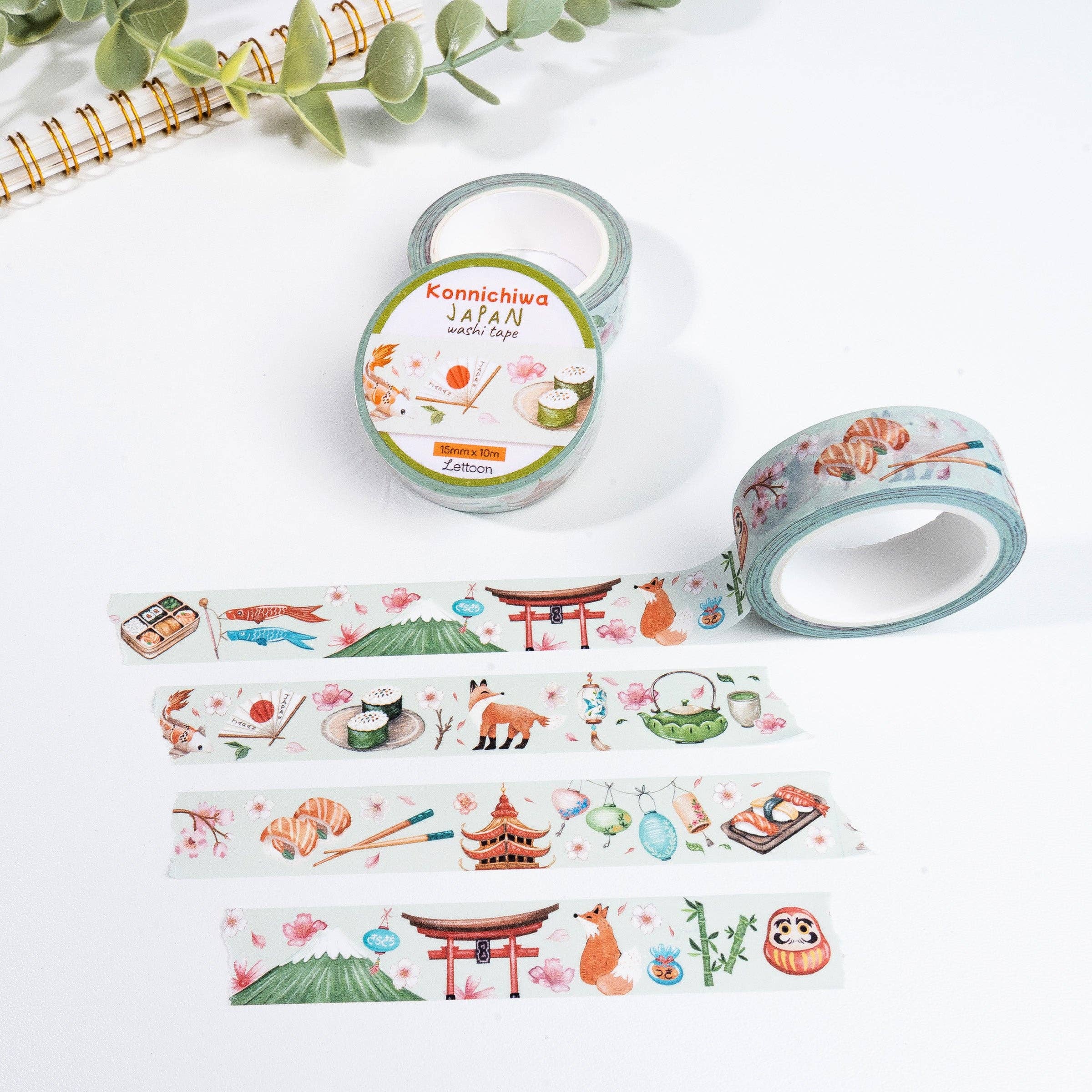 Lettoon - Wholesale Washi Tape - The Japan Series - Washi Tapes3