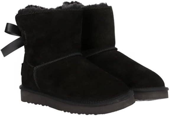 OB6166 OOG Damen Lederboots mit Schleife Black for wholesale on Faire3