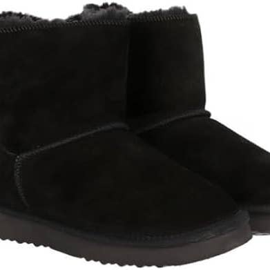 OB6166 OOG Damen Lederboots mit Schleife Black for wholesale on Faire3