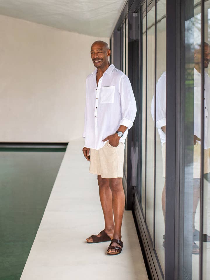 Richard Shorts | Naturel pour la vente par CHALK