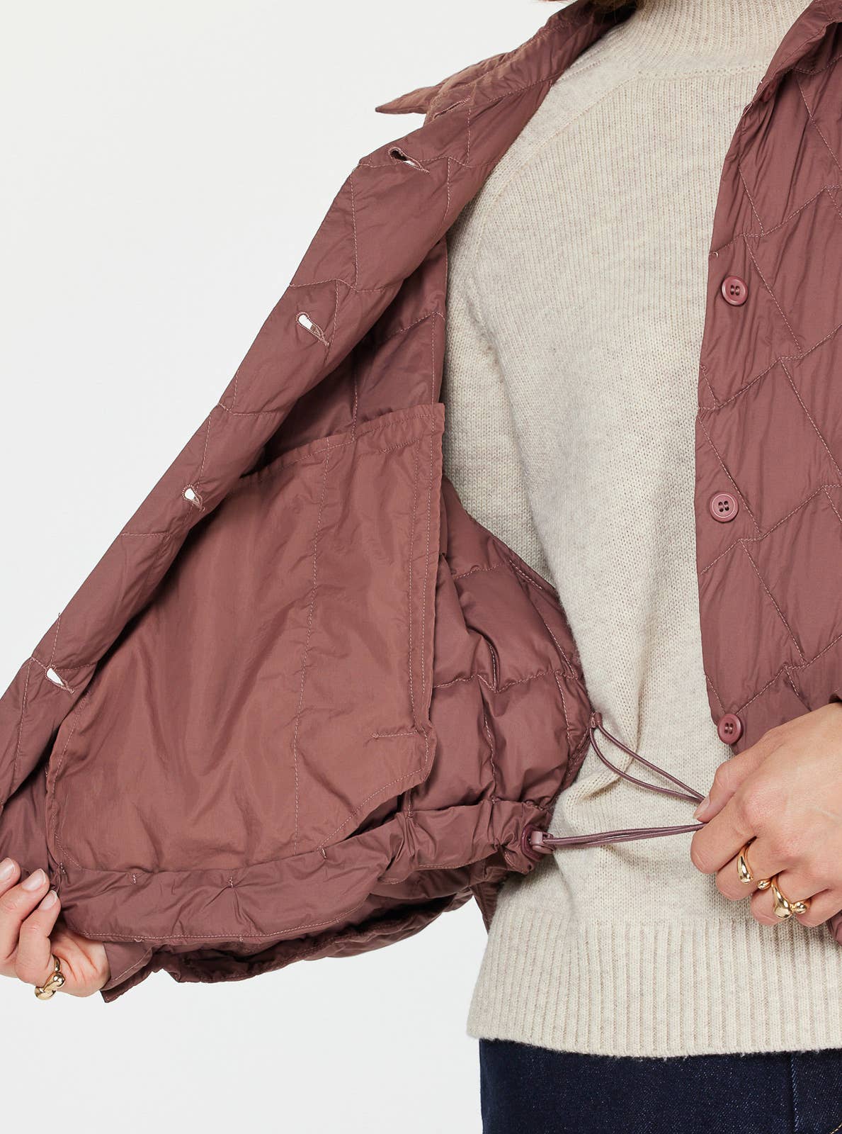 Current Air - Vente Veste – femme - Veste courte matelassée en duvet de canard11