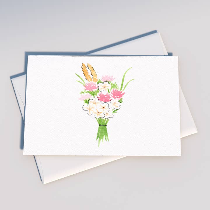Tiday Art - Wholesale Everyday Greeting Card - Floral Bouquets Greeting Card Pack – A6 Set of Six6