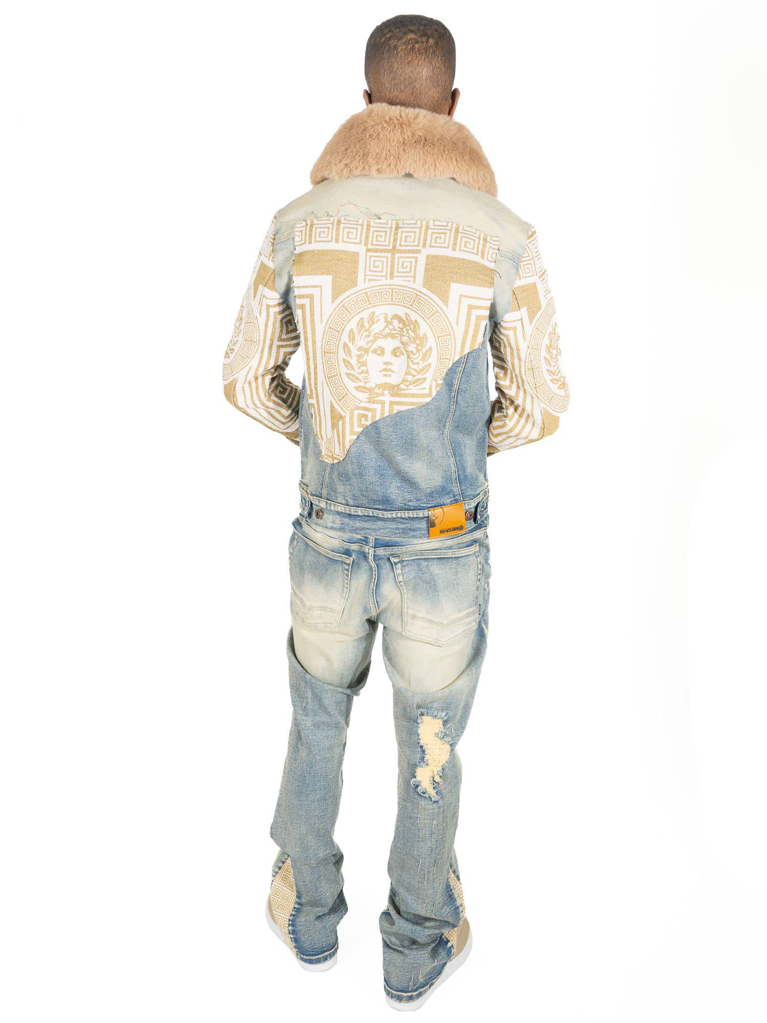 M1054 Sartoni Denim Sets - Dirt  for wholesale on Faire4