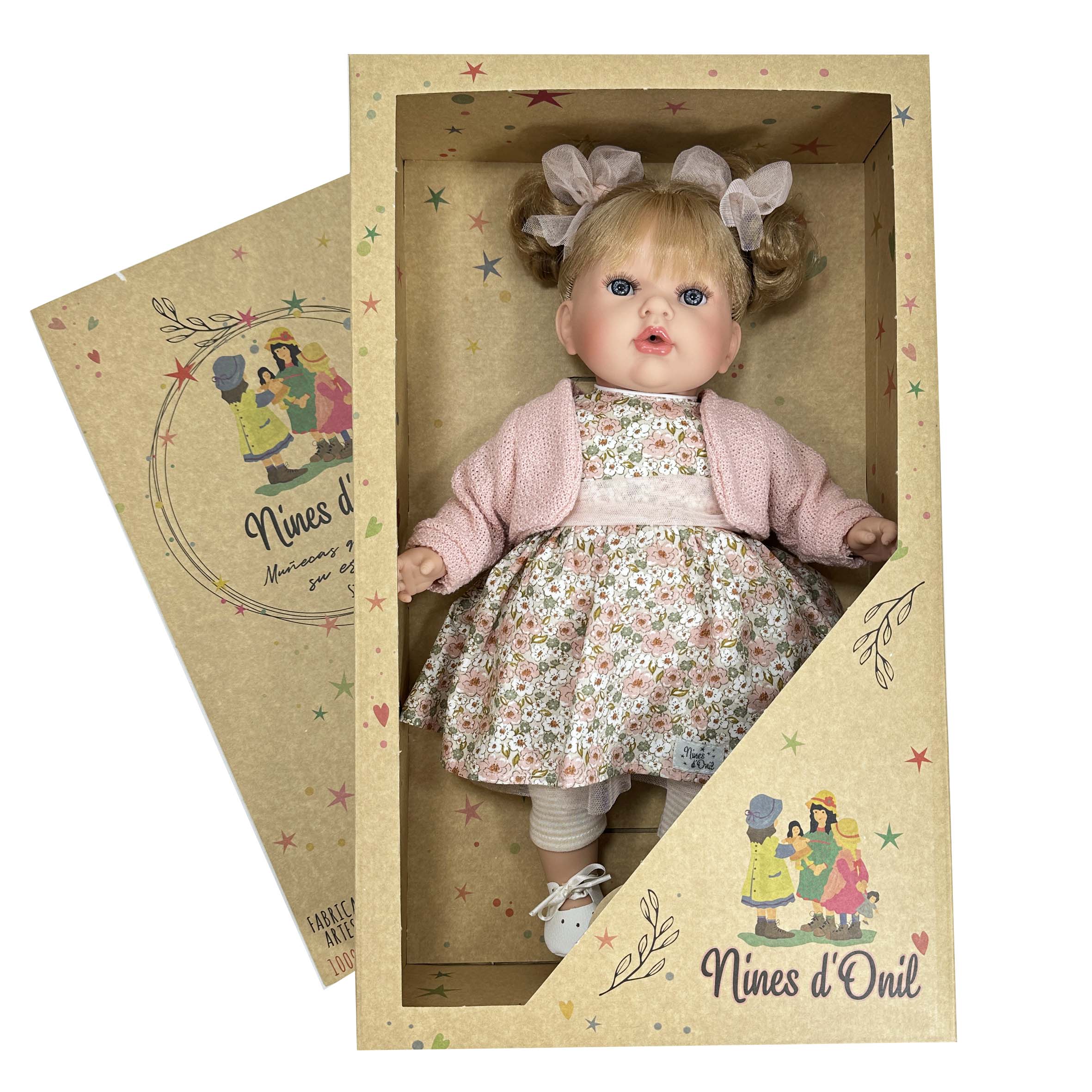 Nines Artesanals d'Onil Dolls - Wholesale Doll - Kids - TITA SPRING BLONDE DOLL2