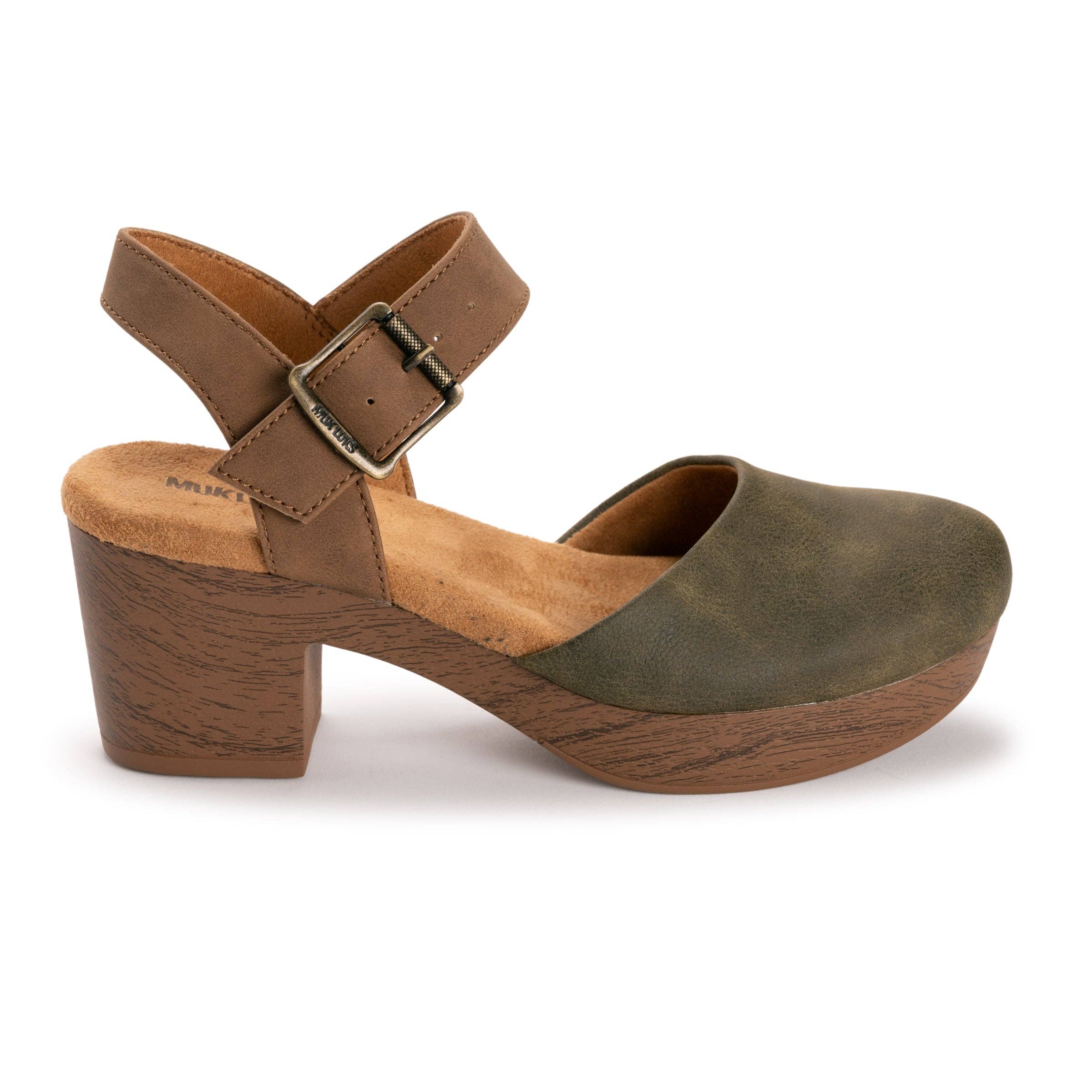 Muk Luks - Wholesale Sandals - Women's - MUK LUKS Women's Merritt Closed Toe Quarter Strap Shoe1