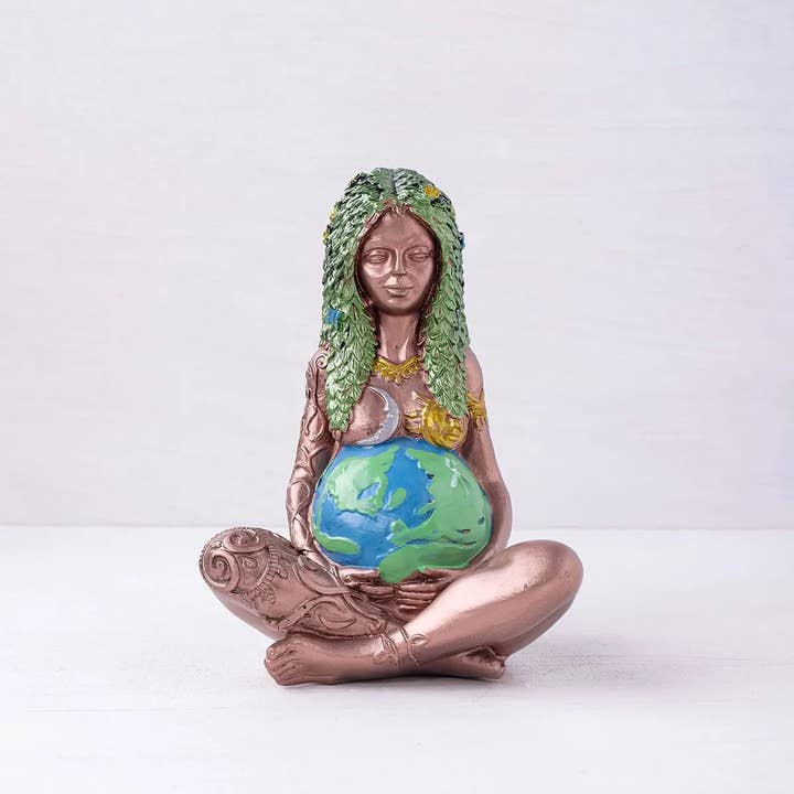 Earth's Gems Boutique - Wholesale Sculpture - Mother Nature Goddess Art Statue, Mother Earth Spiritual Art