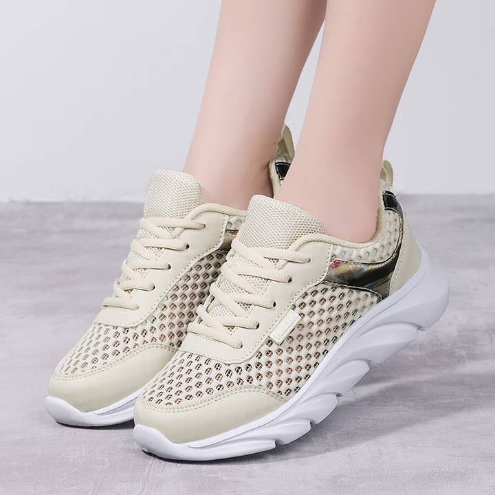 Calseosvic - Wholesale Athletic trainers – Women′s - 2022 New Style Running shoes for women lady lace up sneakers1