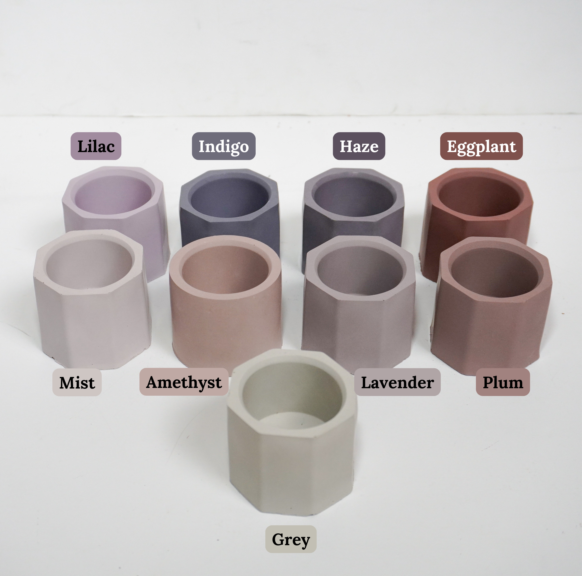 Lex Moderne - Wholesale Plant Pot - Mini Round/ Square Cement Planters7