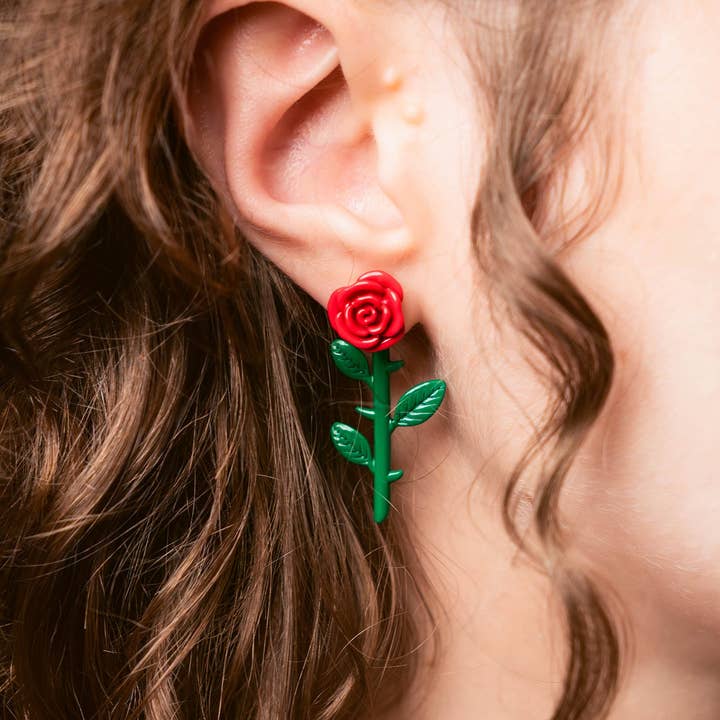 Rose Garden Earrings for wholesale by Coco Clem