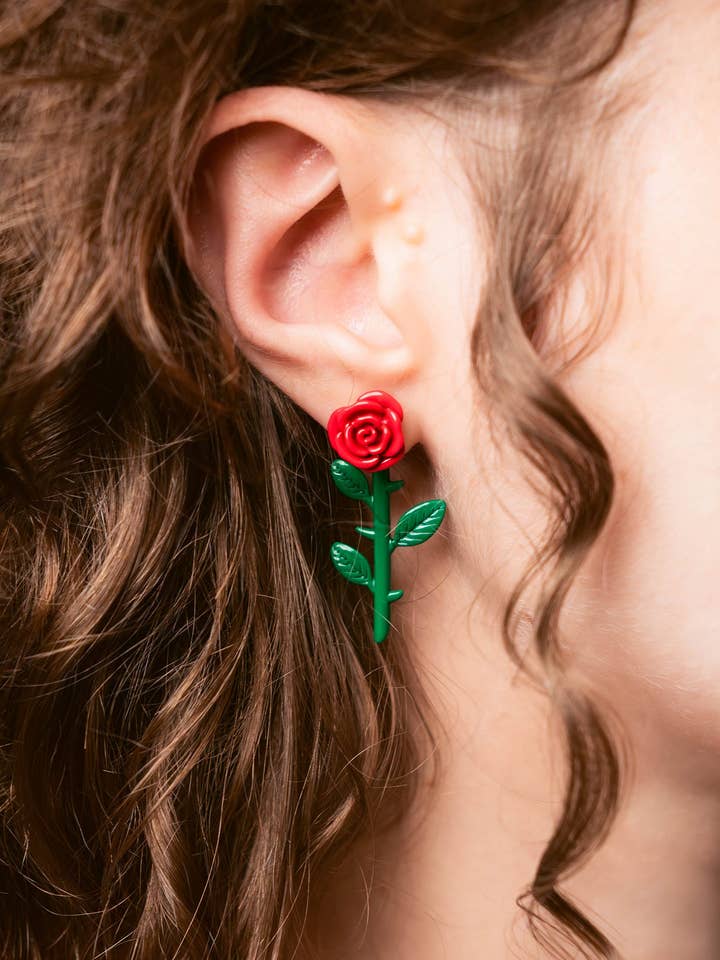 Rose Garden Earrings for wholesale by Coco Clem