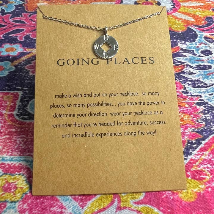 Briano Wholesale - Wholesale Pendant/Charm Necklace - Inspirational Make a Wish Necklaces With Card