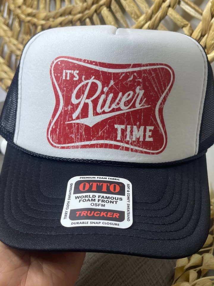 It's River Time Trucker Hat for wholesale by 1/2 Penny Wholesale
