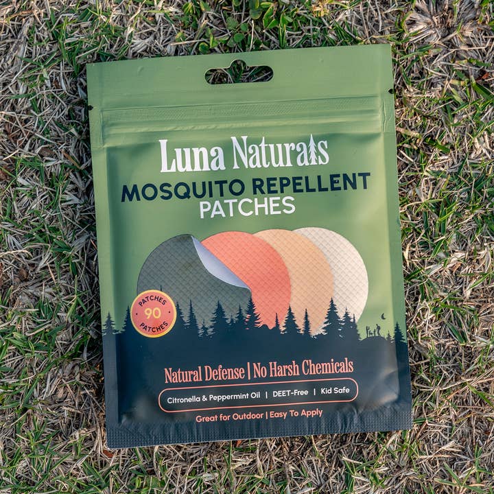Patches Anti-Moustiques | Frais & Herbes | Pack de 90 pour la vente par Luna Naturals