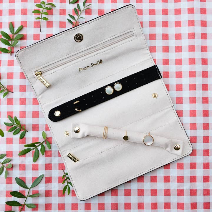 Maison Scarlett - Vendita all'ingrosso Portagioie/organizer per gioielli - Astuccio per gioielli in velluto Catherine