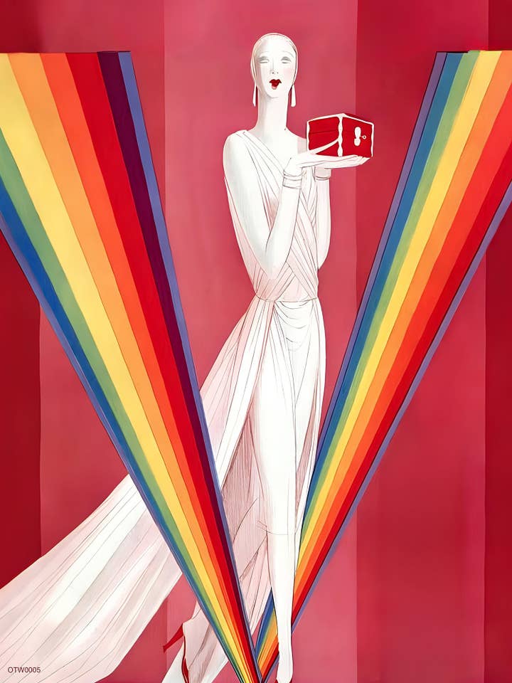 Eduardo Benito Fashion Art Print Featured on Vogue Cover September 1926 for wholesale by On The Wall Art Ltd