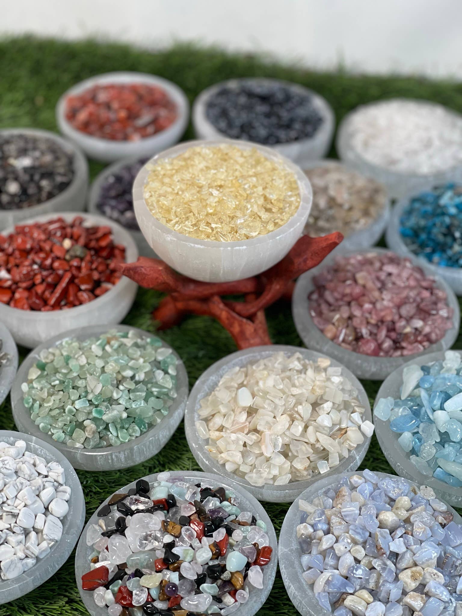 CaNatureLover - Wholesale Spiritual Stone/Crystal - Natural CITRINE CHIP , Real CITRINE chip , Citrine Tumble8