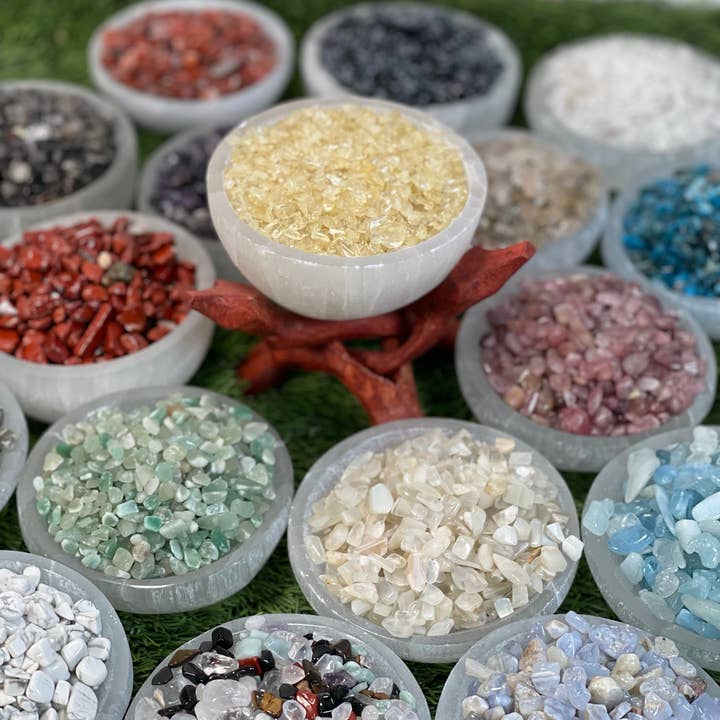 CaNatureLover - Wholesale Spiritual Stone/Crystal - Natural CITRINE CHIP , Real CITRINE chip , Citrine Tumble8