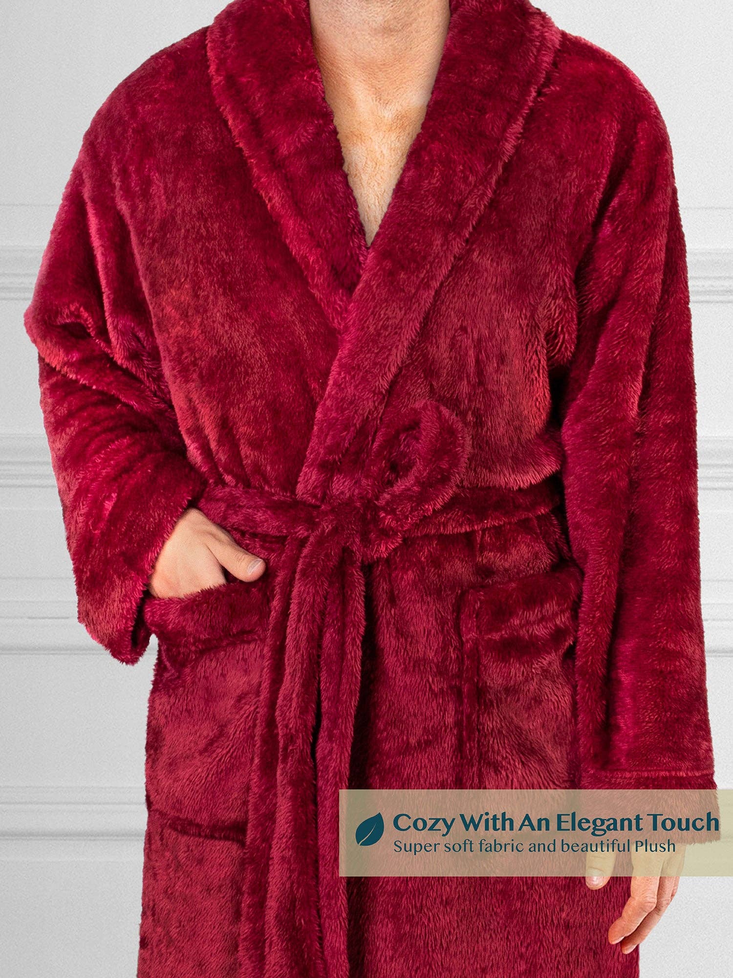 Pavilia - Wholesale Robe - Men's - Men's Sherpa Fluffy Robe28