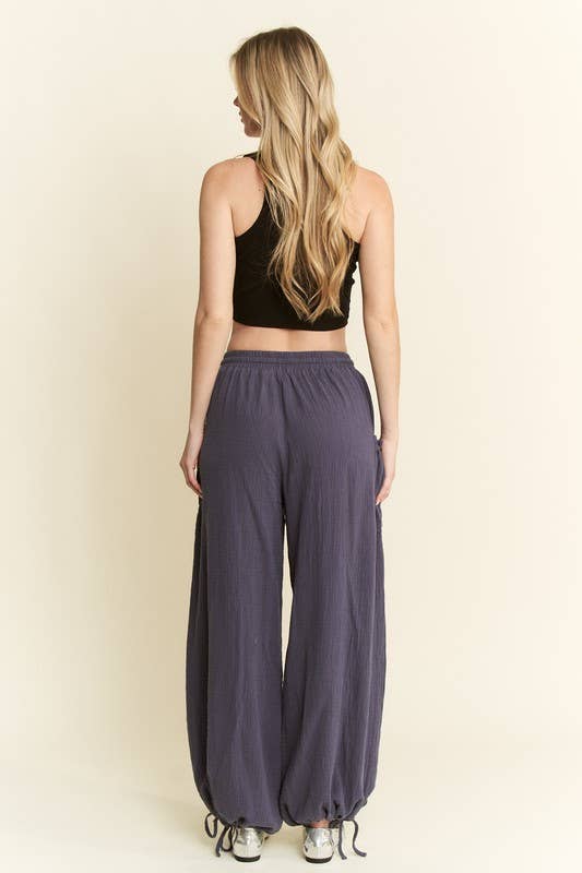 JADE BY JANE – wholesale Lounge Sweatpants/jogging bottoms – Women's – PLUS SIZE VINTAGE GAUZE JOGGER PANTS4