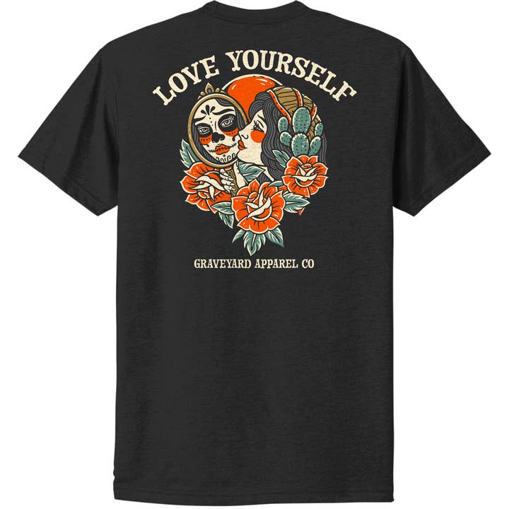 Camiseta Love Tee para venta al por mayor de Graveyard Apparel Co