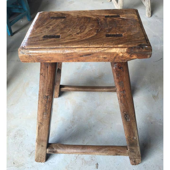 NACH - Wholesale Stool - Antique Milking Stool3