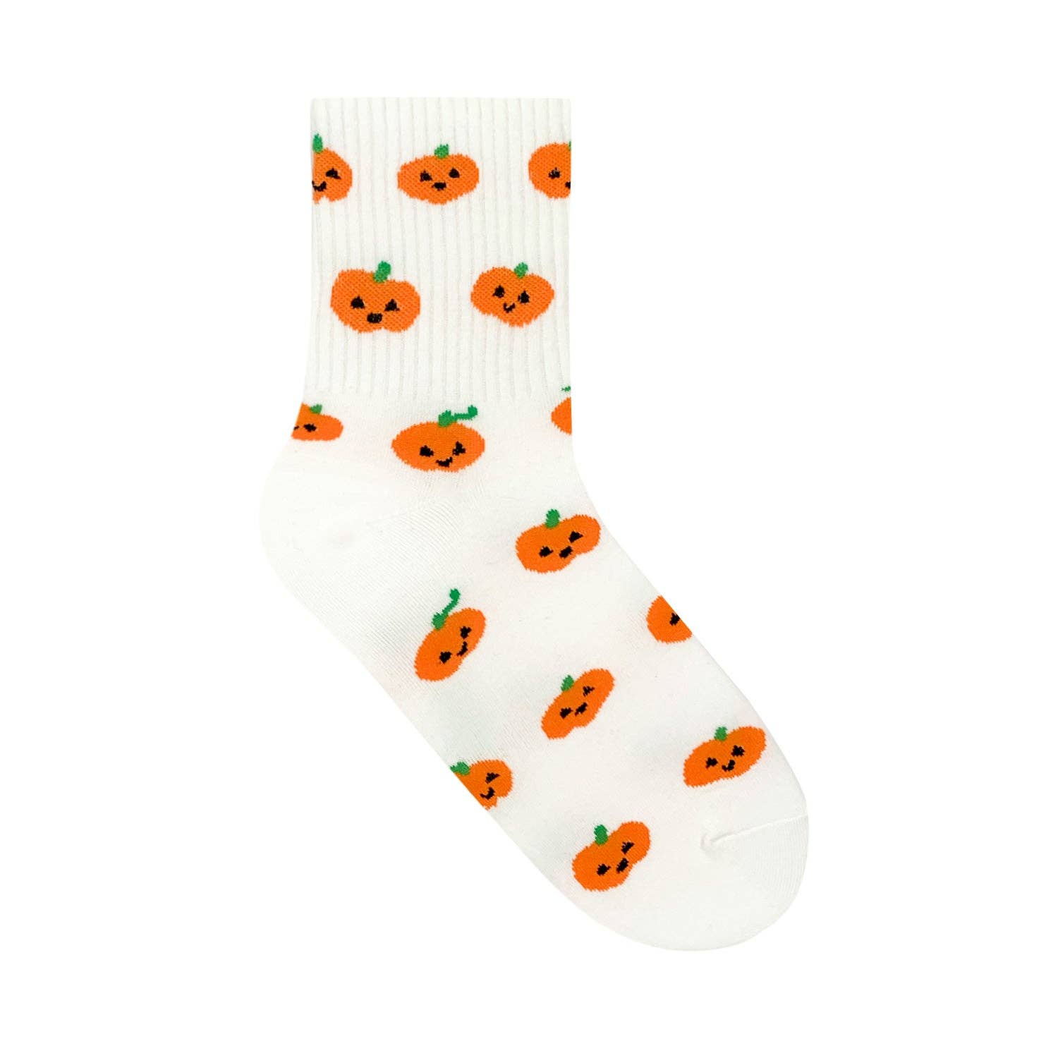 7DAYSSOCKS - Wholesale Socks - Women's - Women's Crew Halloween Emoticon Socks0